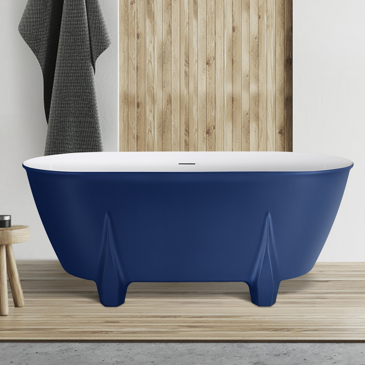 59" Acrylic Bathtub YBALBT60572