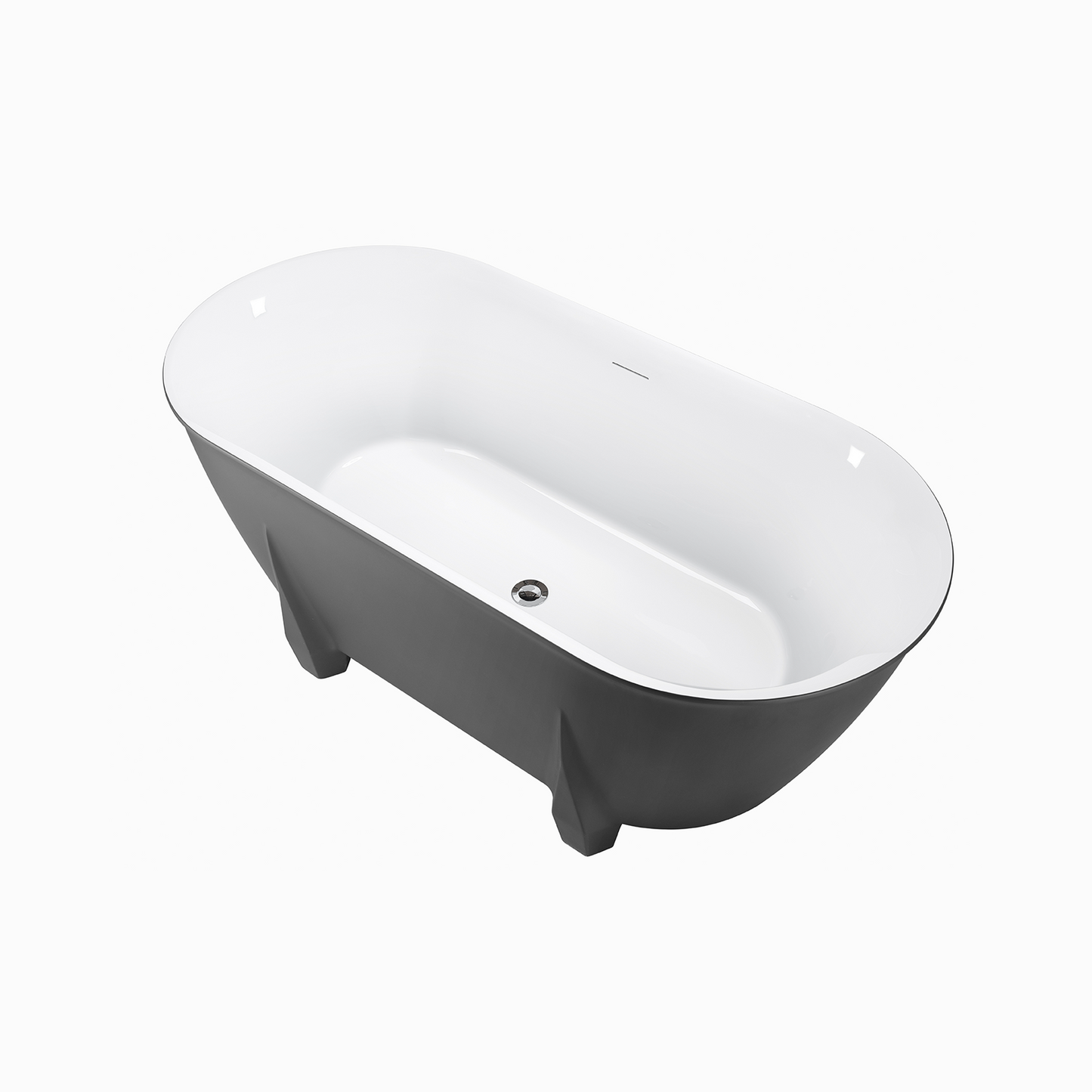 59" Acrylic Bathtub YBALBT60572