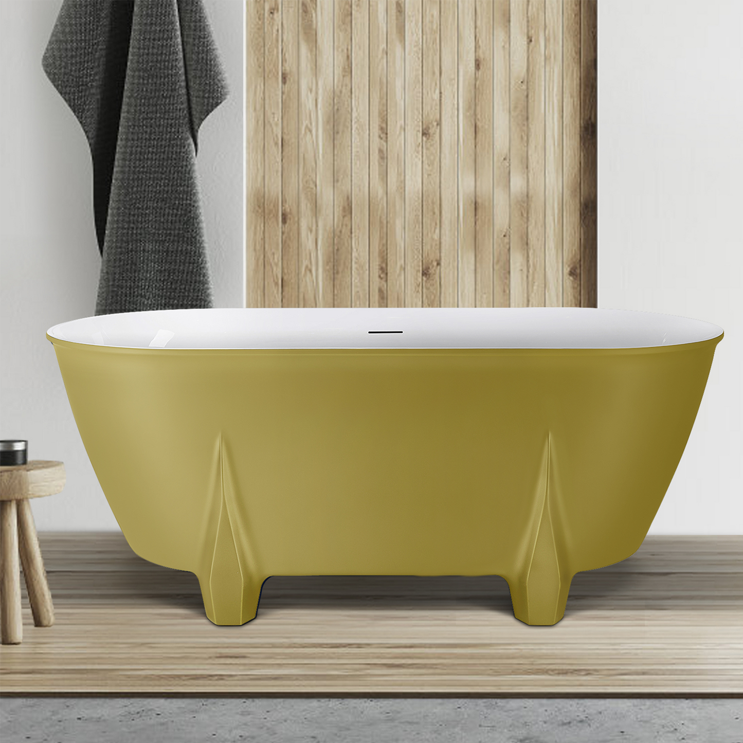 59" Acrylic Bathtub YBALBT60572