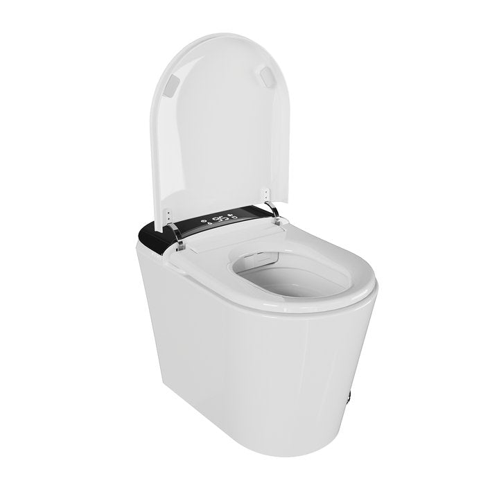 Introducing Our New Compact Smart Toilet – Space-Saving Elegance!