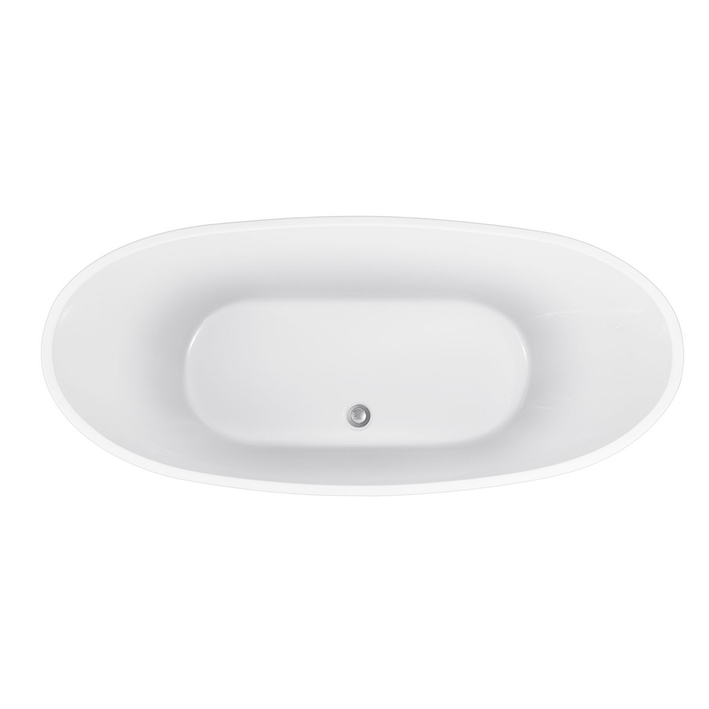 62" Acrylic Bathtub YBALBT10672