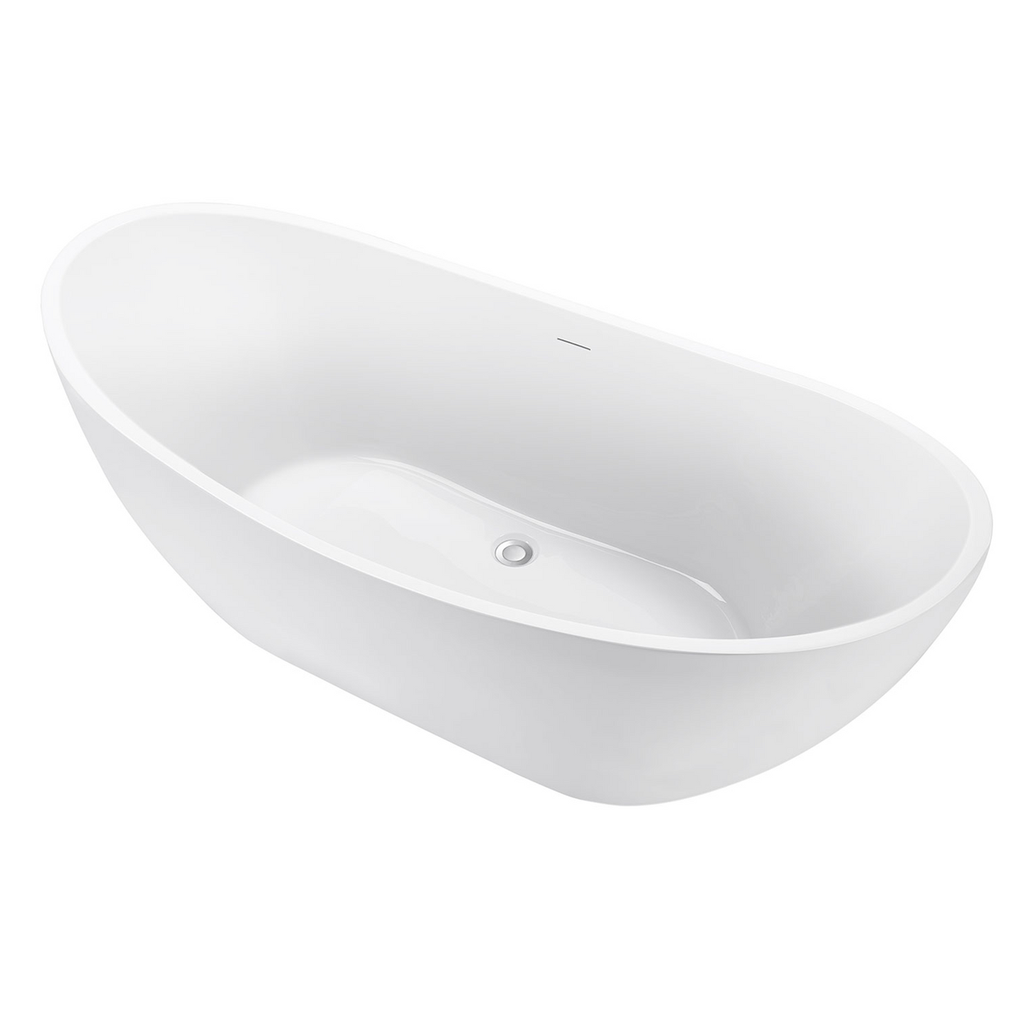 62" Acrylic Bathtub YBALBT10672