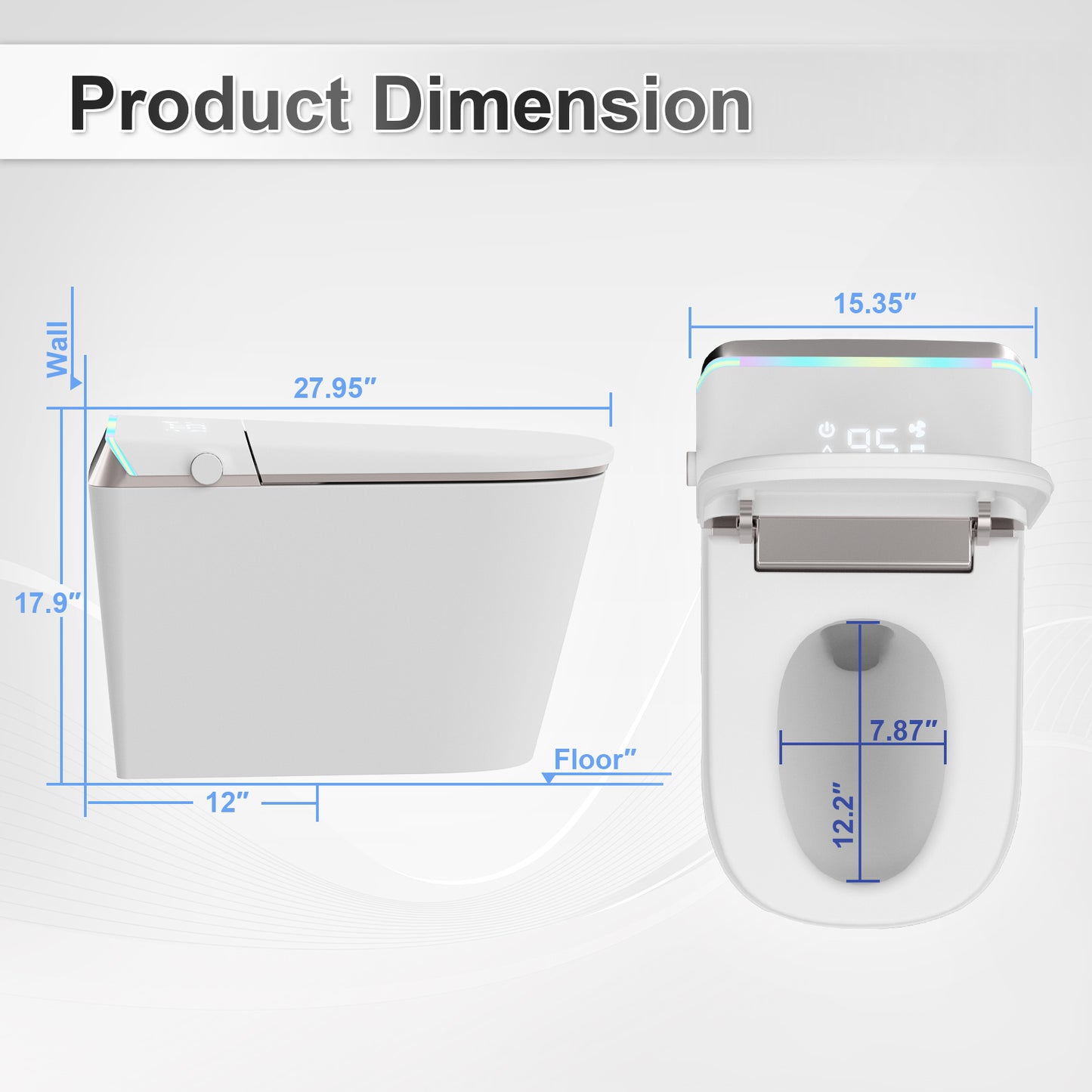 Smart Toilet UBS23MJSMT760AW