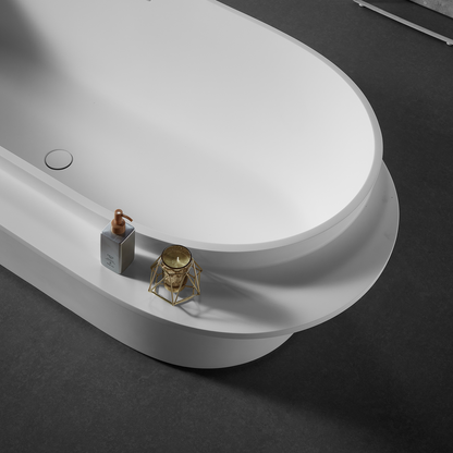 71“ Solid Surface Tub BW-104371W