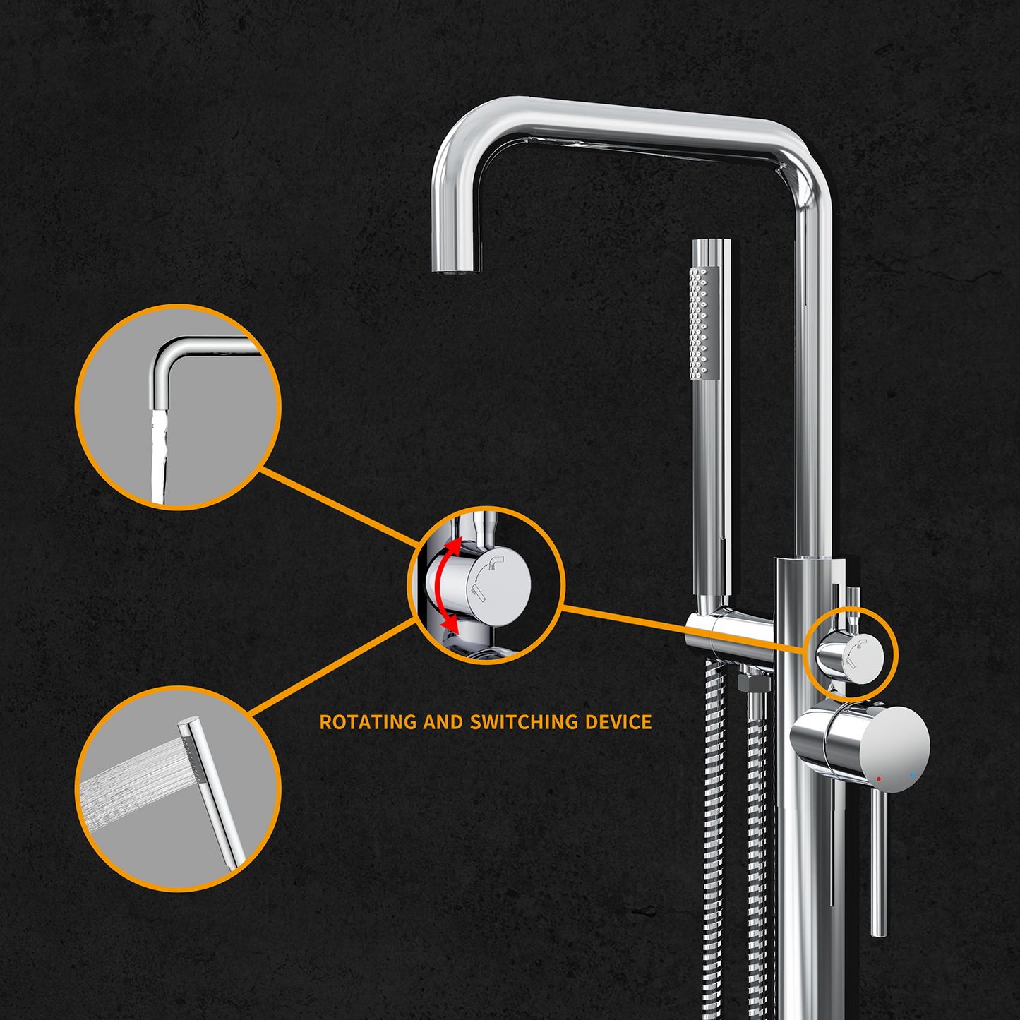 Shower Faucet YBLT7003Y-CH