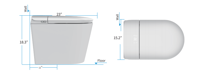 Smart Toilet UBS24MJSMT510AW