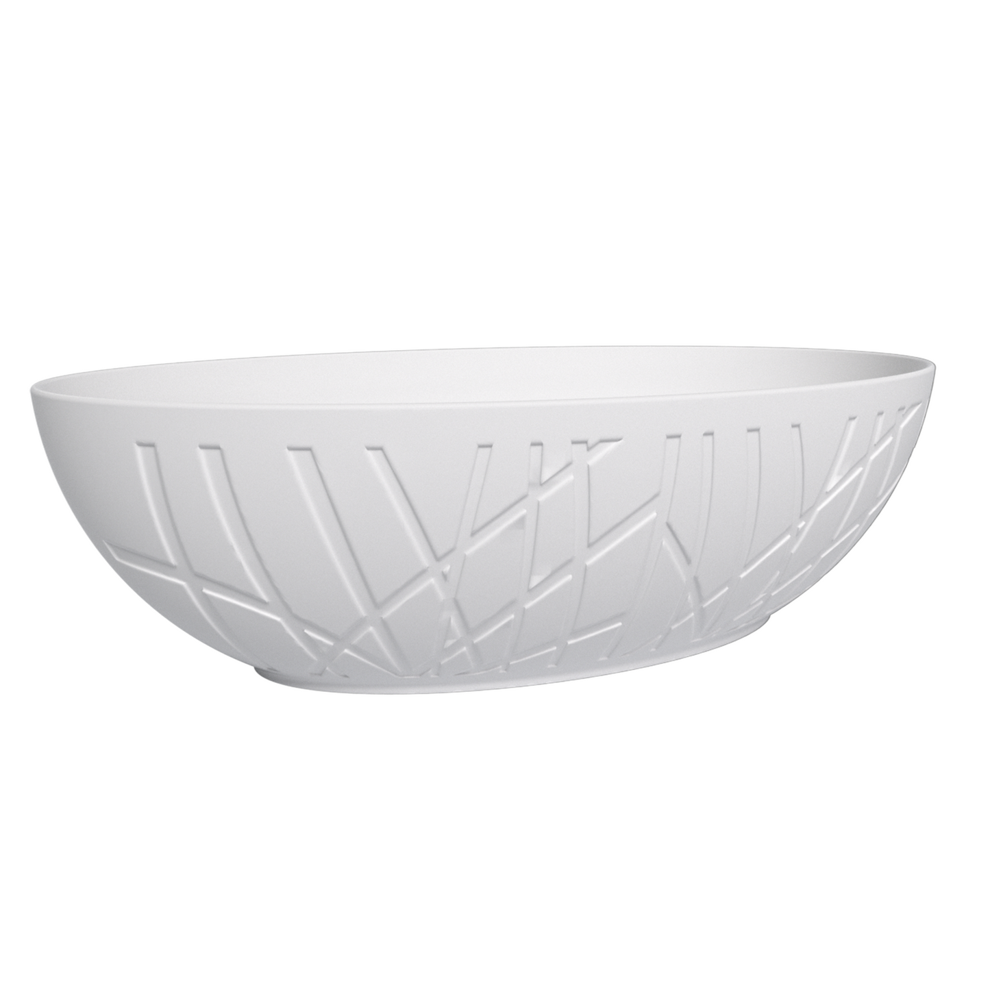 67" Solid Surface Tub YBAFBT117W4