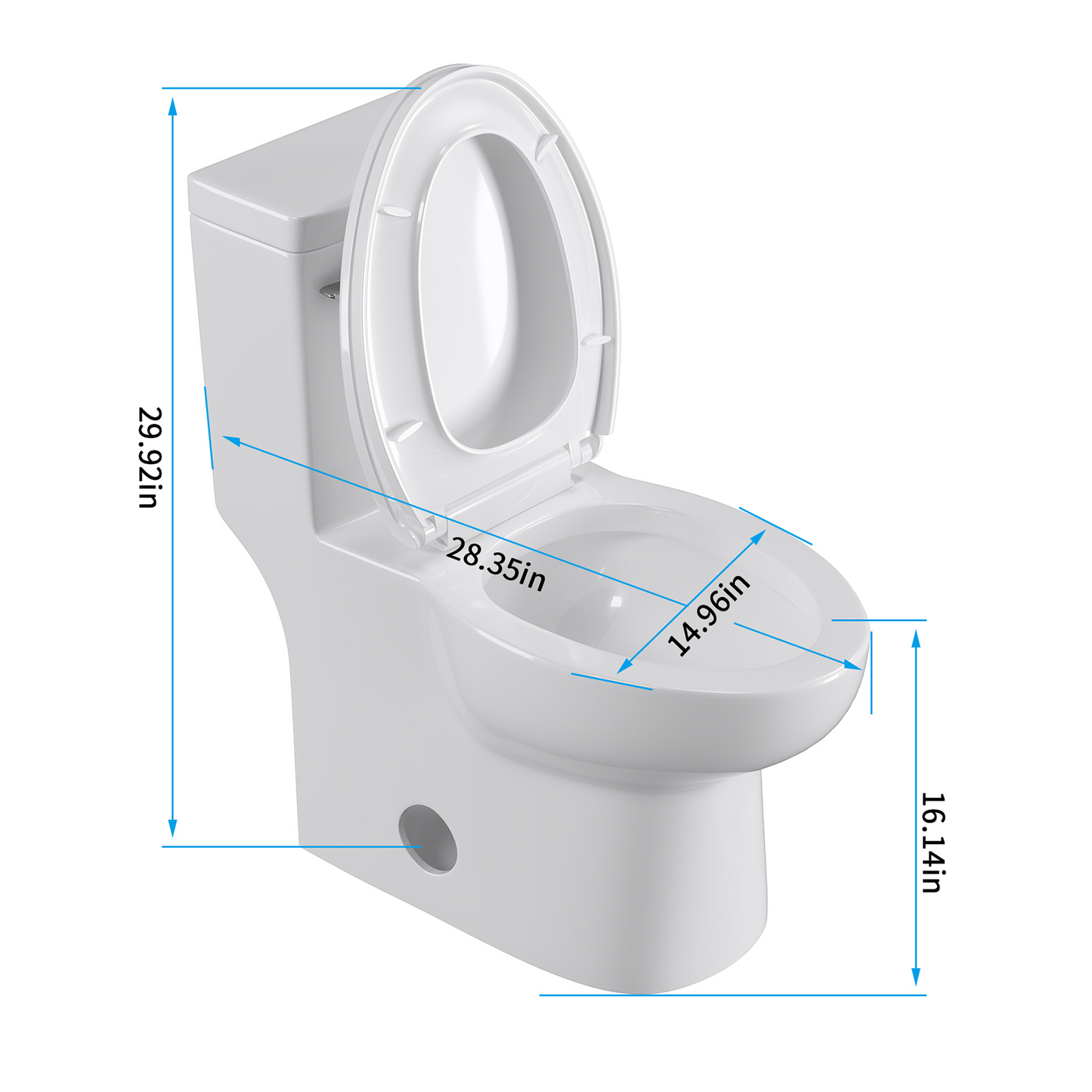 One Piece Toilet  YBMTA35