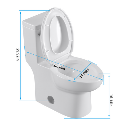 One Piece Toilet  YBMTA35