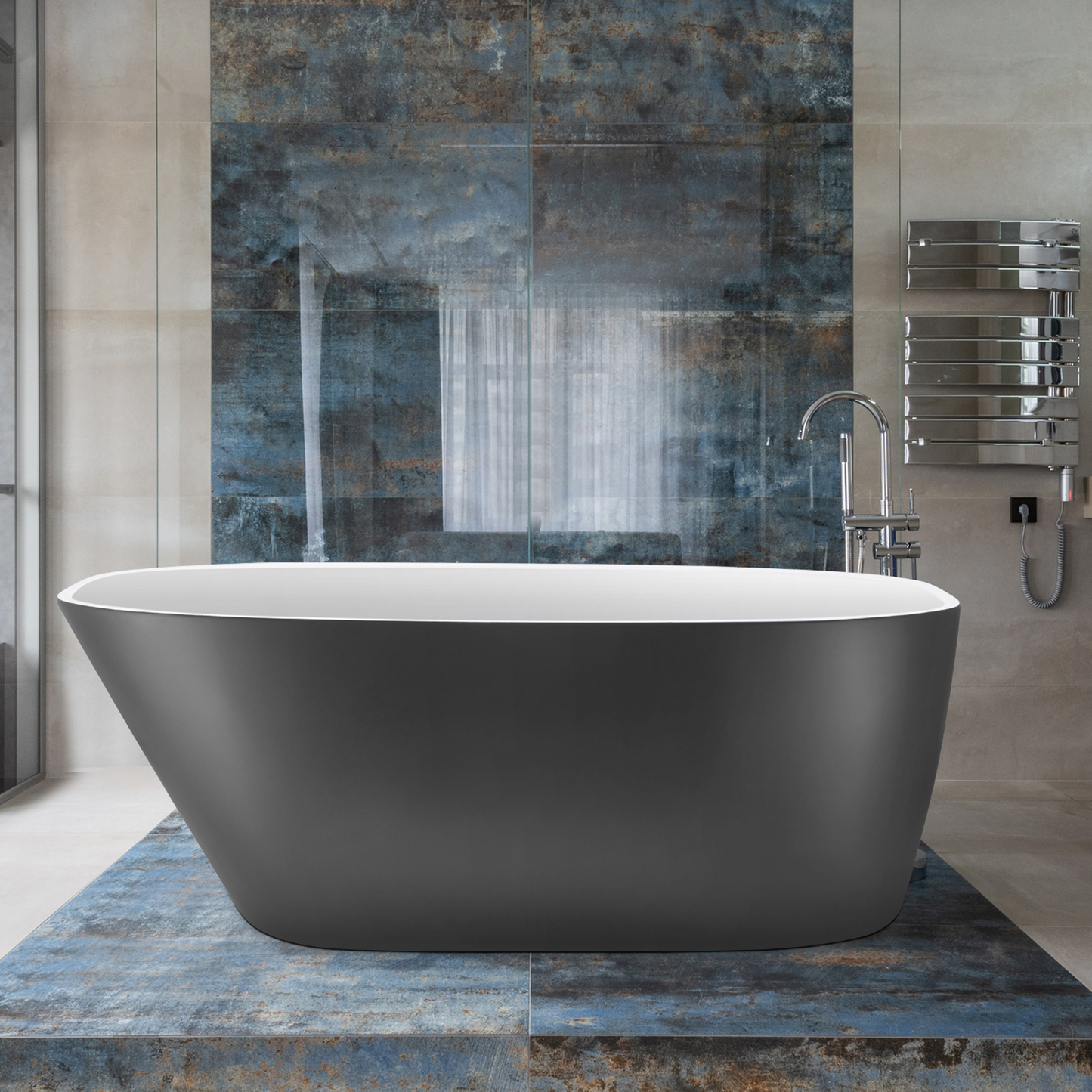 59" Acrylic  Bathtub YBALBT15575