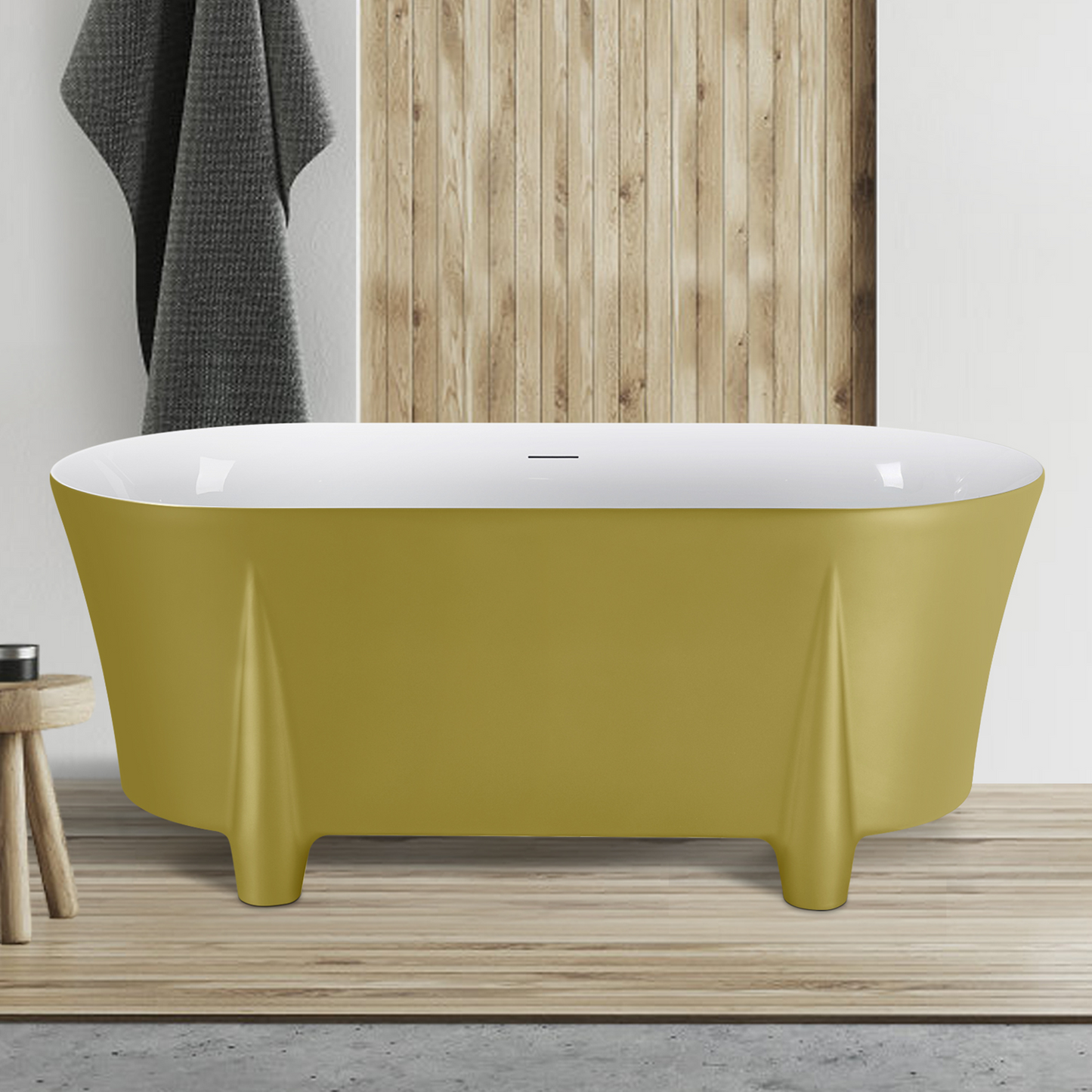 59" Acrylic Bathtub EB40572MGR