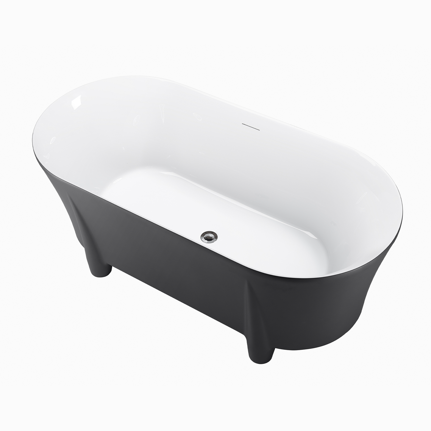 59" Acrylic Bathtub EB40572MGR