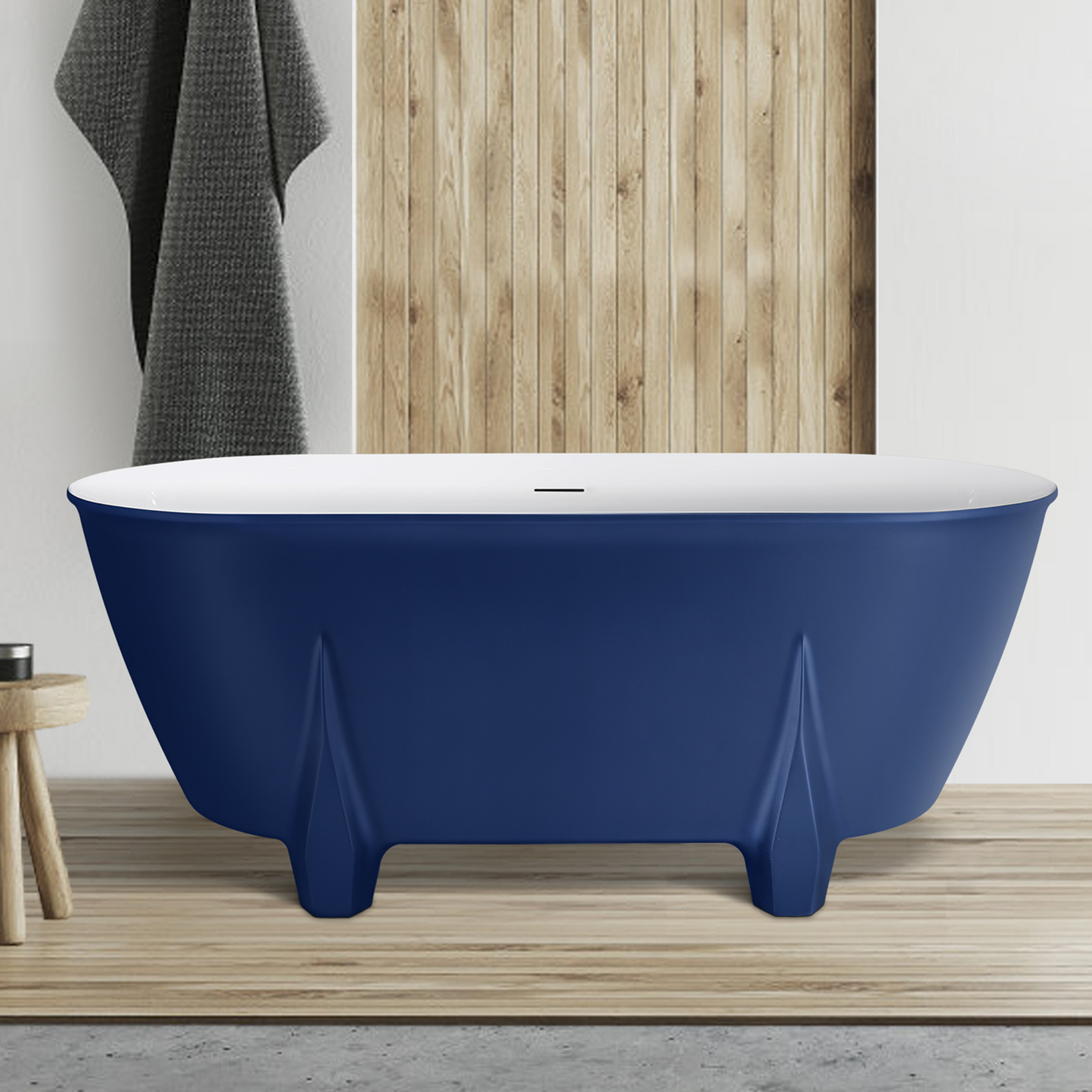 59" Acrylic Bathtub EB60572