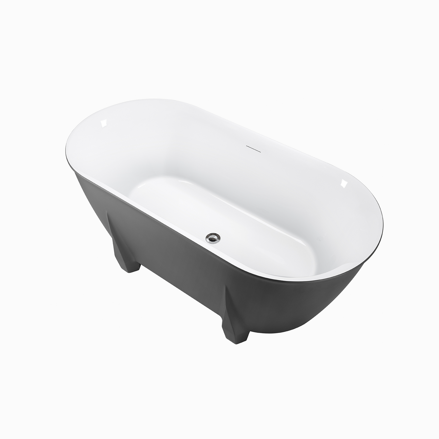 59" Acrylic Bathtub EB60572