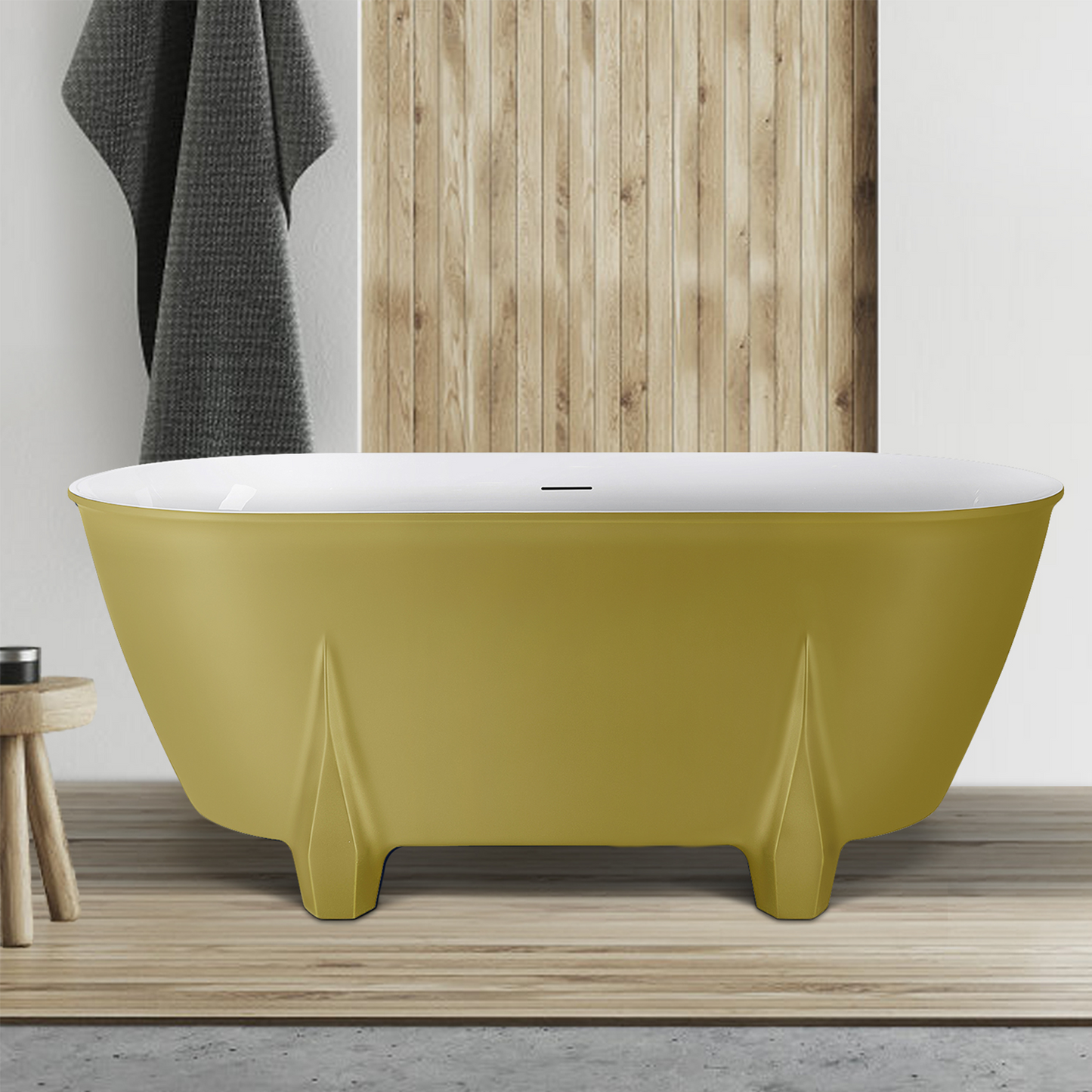 59" Acrylic Bathtub EB60572