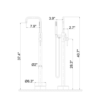 Shower Faucet YBLT7003Y-CH